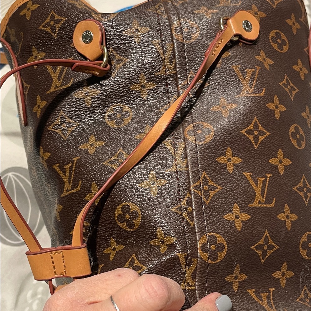 Brown Monogram Tote Bag - Picture 8 of 13